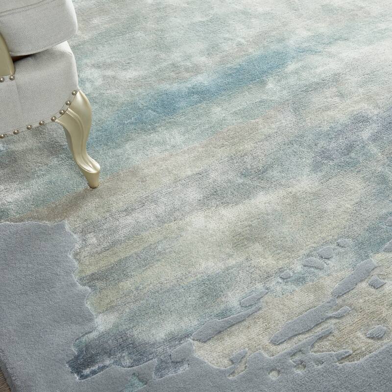 Nourison Prismatic Modern Abstract Shimmer Area Rug