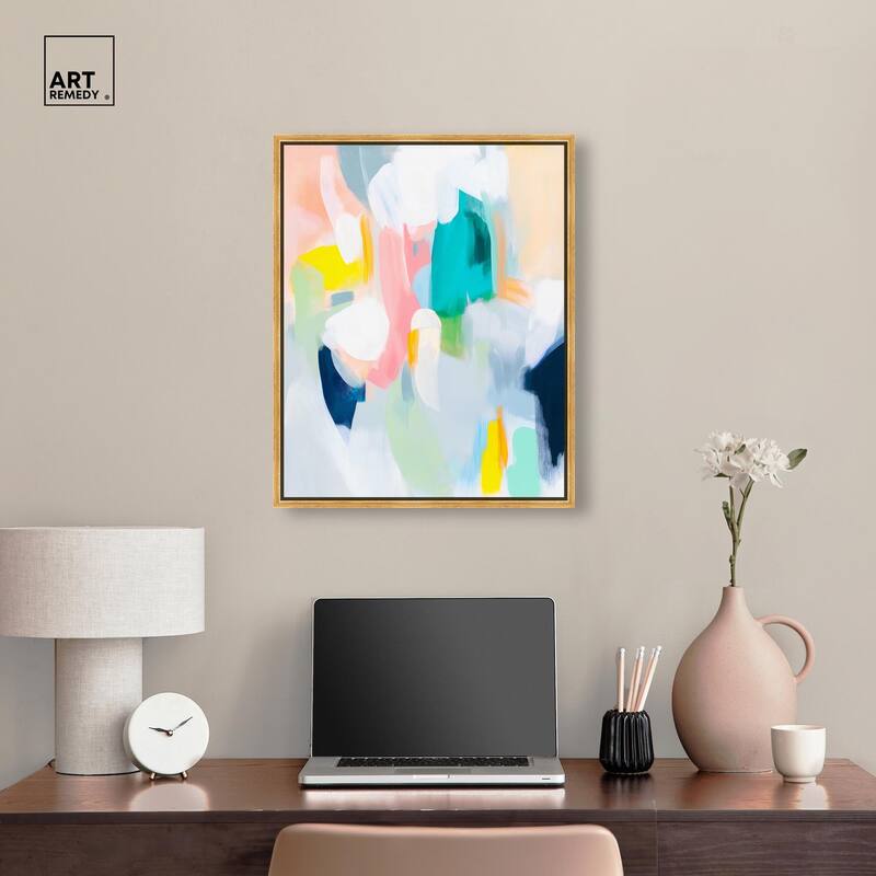 Layered Lush III Canvas by Art Remedy