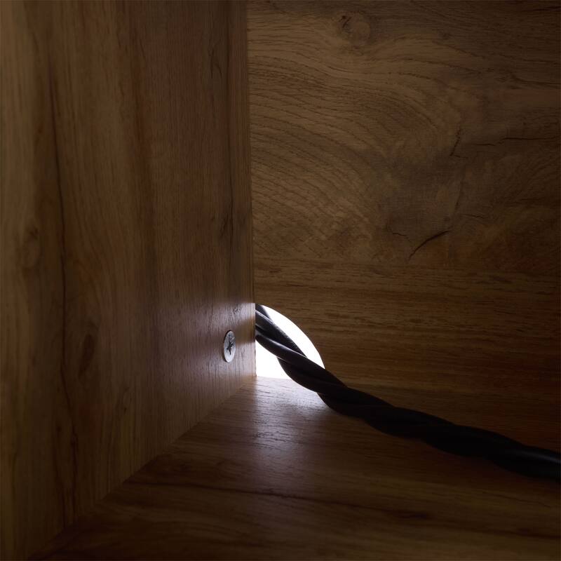 SAFAVIEH Home Adrin 3 Drawer Sideboard - 63"W x 17"D x 29"H