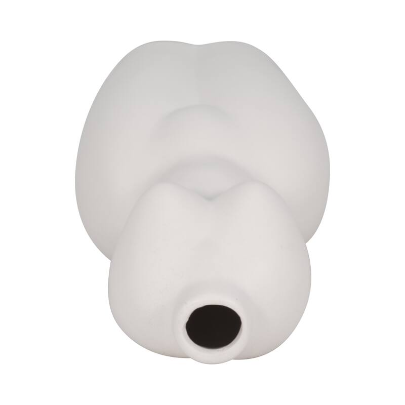 Contemporary Torso Vase - Sculptural Body Form Vase for Home Decor