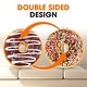 preview thumbnail 14 of 23, Cheer Collection Reversible Plush Donut Throw Pillow