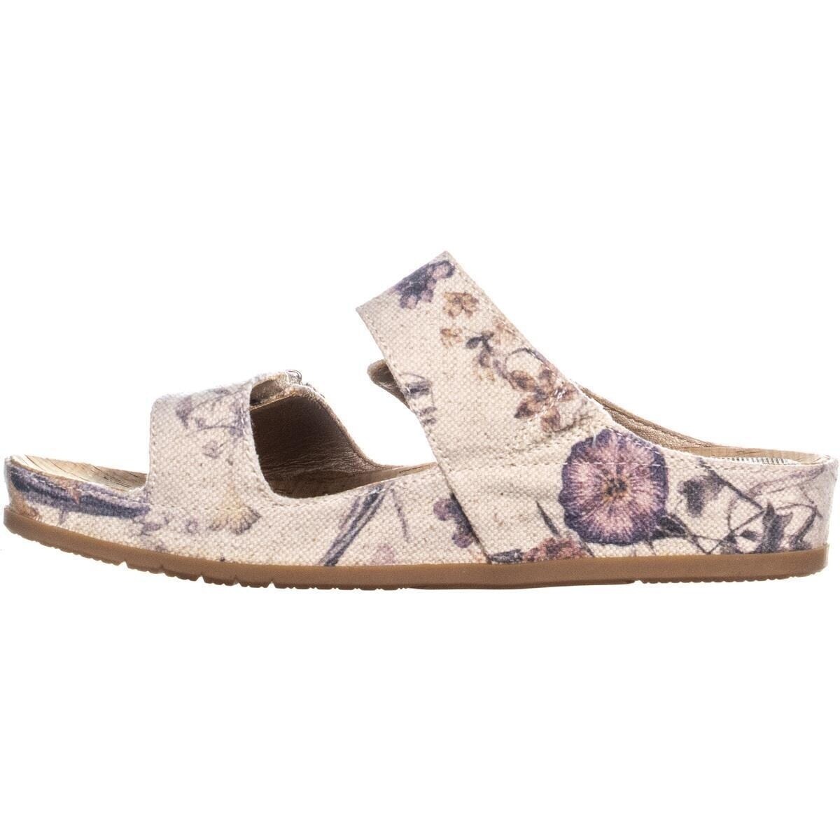 bare traps cherilyn slide flat sandals