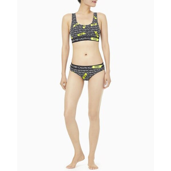 green calvin klein bikini