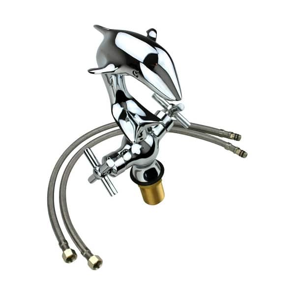 Shop Black Friday Deals On Single Hole Dolphin Shape Faucet Bathroom Mixer Tap Chrome Renovator S Supply On Sale Overstock 14030026