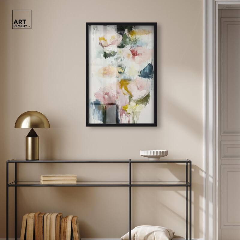 Dripping Colors I Shadowbox by Art Remedy