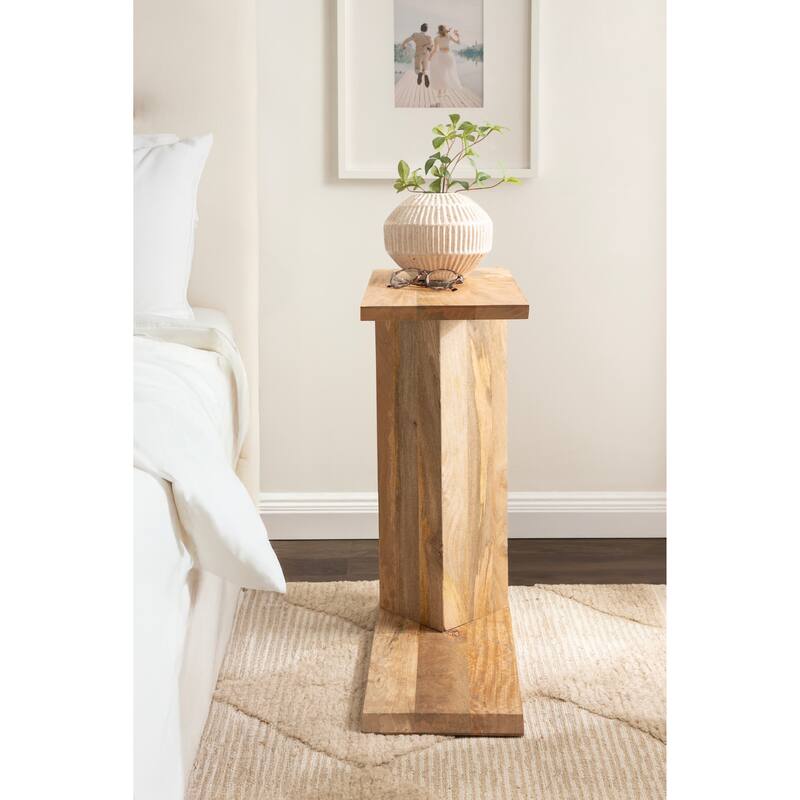 Kate and Laurel Thaxter Wood C-Table