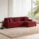 Option Red/Armchair&Chaise&Armless