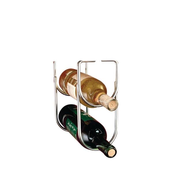 Shop Rev A Shelf 3250 3000 Series 9 Tall Under Cabinet Mount Double Wine Overstock 18397624