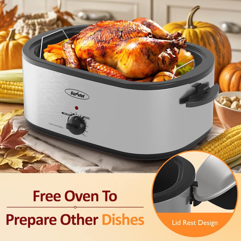 Royalcraft Roaster Oven with Removable Pan