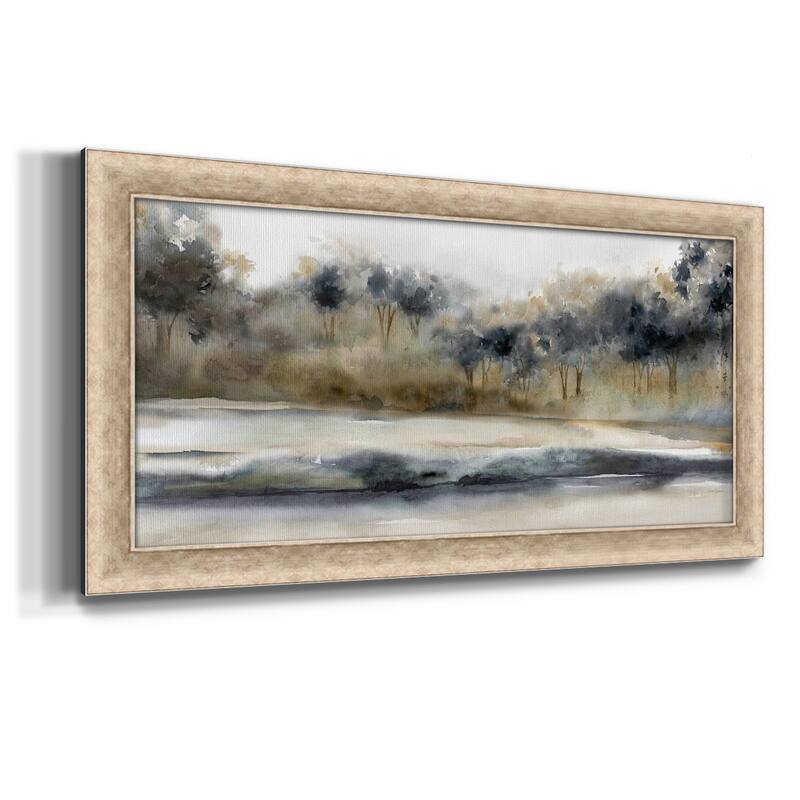Silent River Premium Framed Canvas- Ready to Hang