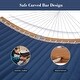 preview thumbnail 50 of 65, Outdoor 55 Inch 2 Person Hammock with Stand and Pillow by Suncreat