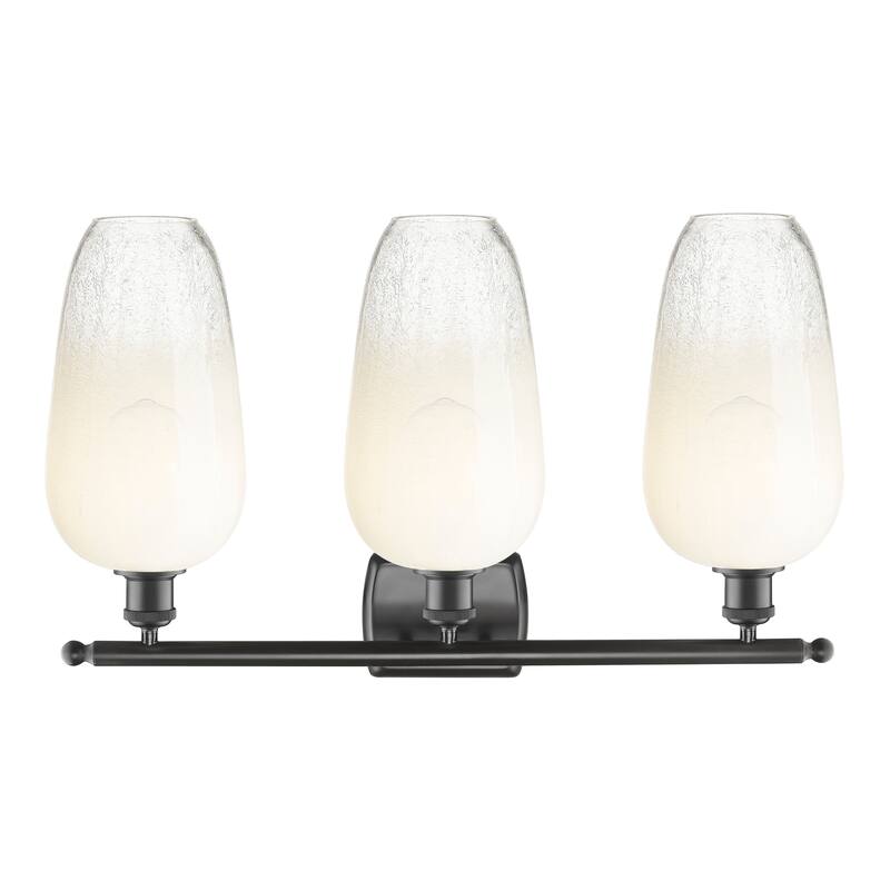 Innovations Lighting Endless Possibilities Ballston - Brookhaven Flute - 3 Light 27" Bath Vanity Light