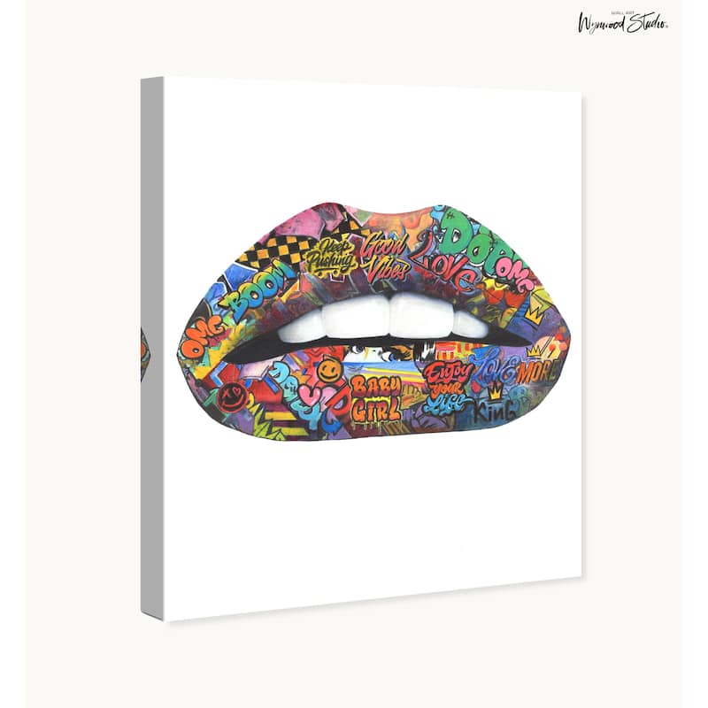 Wynwood Studio Canvas Fashion and Glam Bold and Bright Blue Modern & Contemporary Wall Art Canvas Print