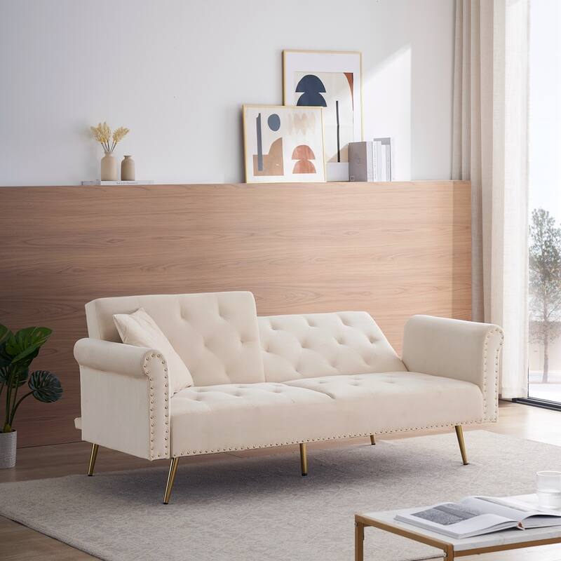 69.7 inch velvet sofa