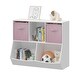 preview thumbnail 11 of 13, Kids Bookcase with Collapsible Fabric Drawers, Toy Storage Cabinet