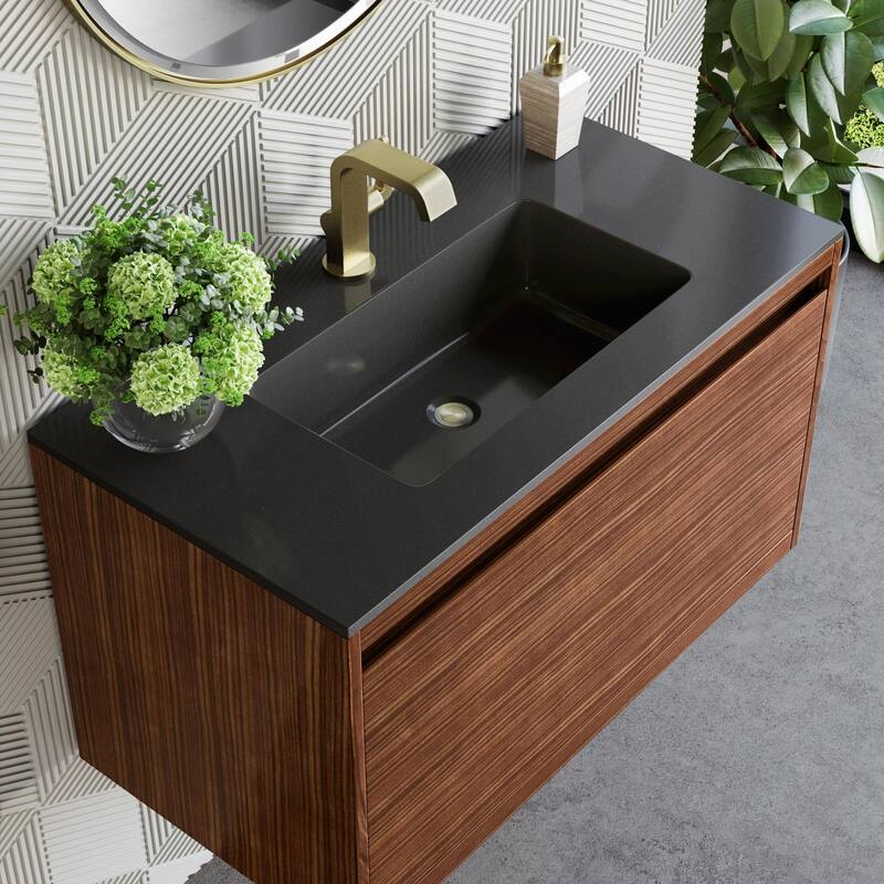 James Martin Vanities 805-V35.4-CB-CH Mantova 36" Single Basin Poplar