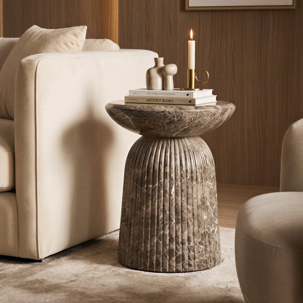 Studio London Maddox Stylish End Table for Elegant Home Interiors