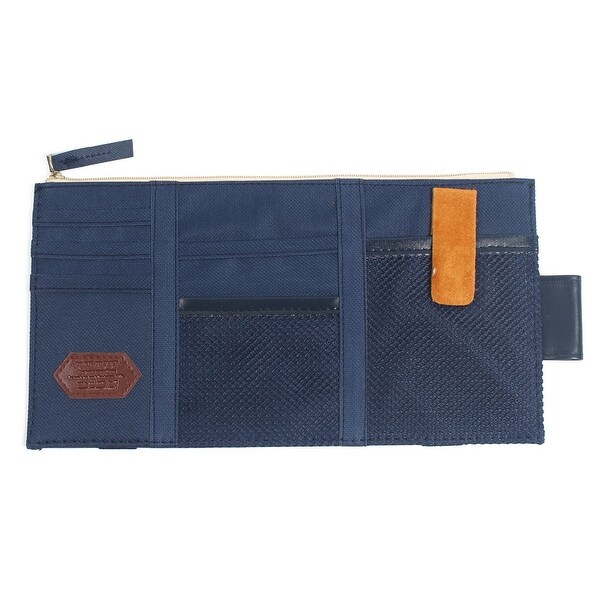 Car Sun Visor Point Pocket Organizer Pouch Bag Pocket Card Storage Holder