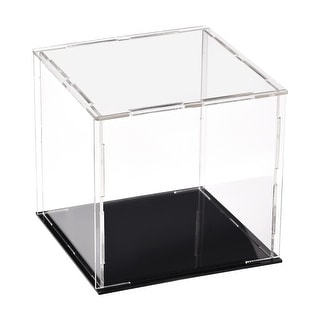Acrylic Clear Display Case Box Dustproof Protection Showcase Cube ...