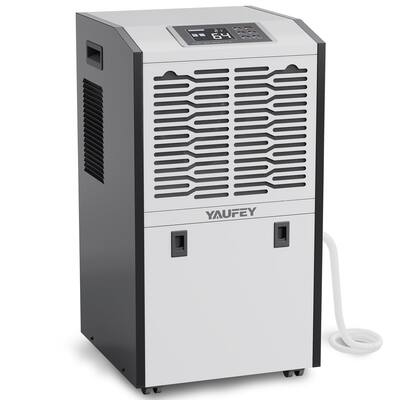 Yaufey Commercial 155 Pint Dehumidifier for Spaces up to 8,000 Sq. Ft