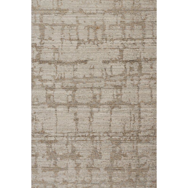 Nuloom Sylenna Modern Woven Abstract Washable Rug - 2' 8" x 8' - Beige - Runner