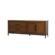 preview thumbnail 3 of 15, Abbyson Stephanie 70 inch Media Console with Storage