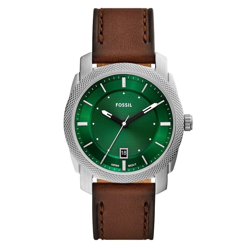 Fossil Men's Classic Green Dial Watch - FS6085 - One Size