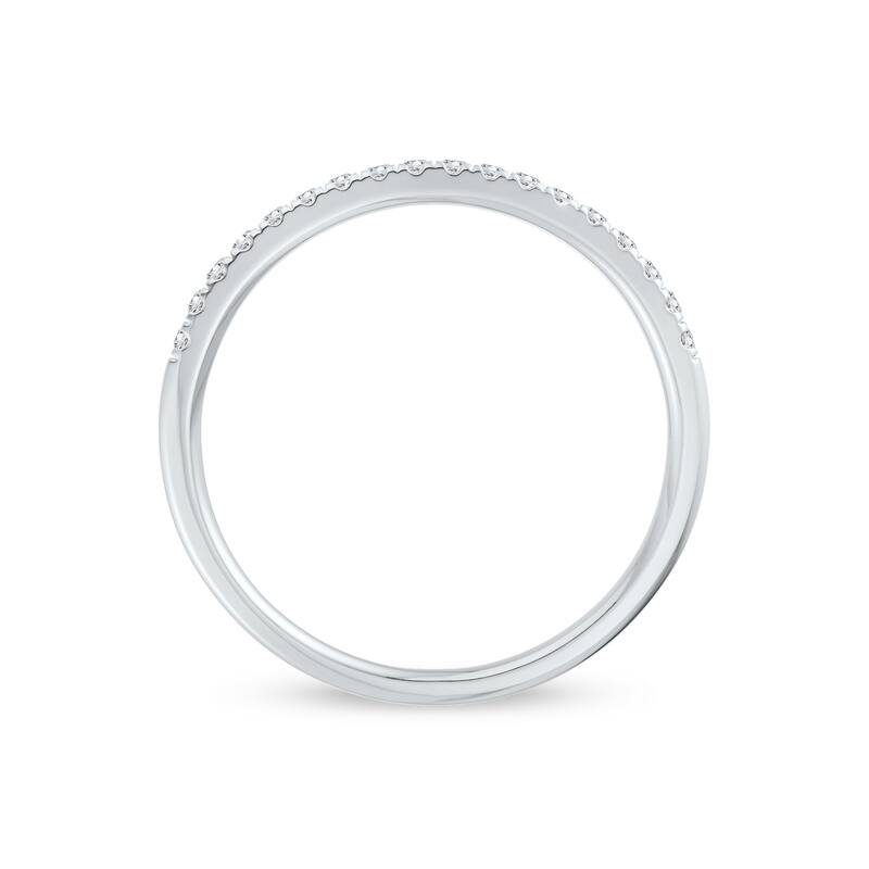 1/5ct TDW Diamond Wedding Band in 14K Gold for Women