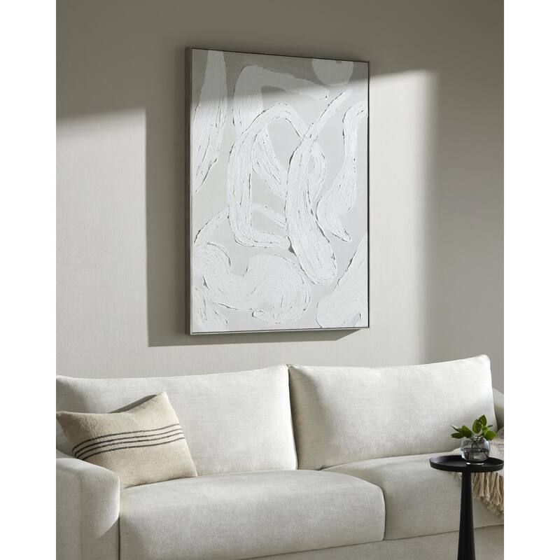 Livabliss Arjan Modern Framed Art - Black