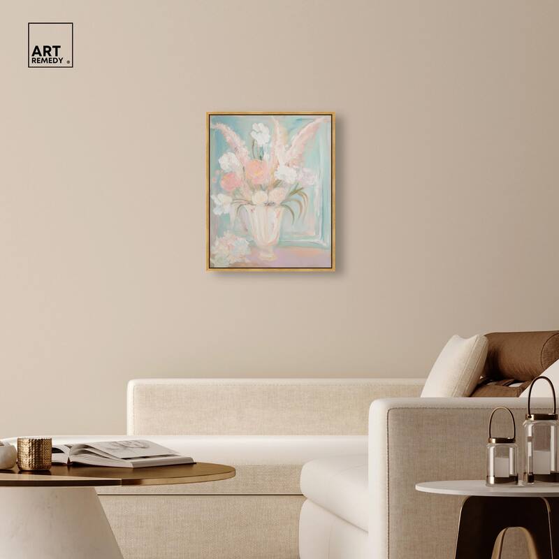 Still Life in Soft Hues II Canvas by Art Remedy