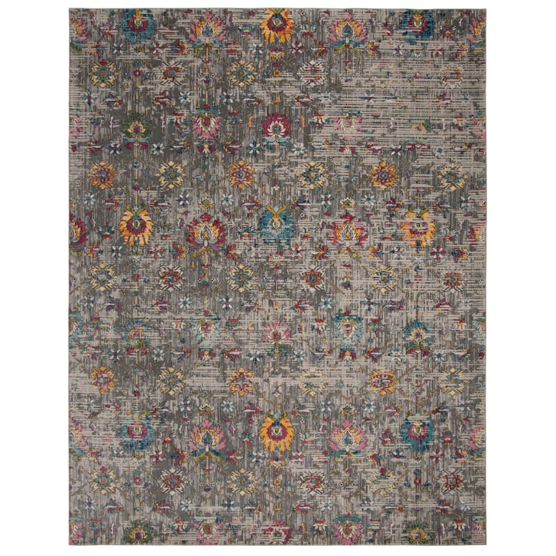 SAFAVIEH Merlot Stephania Boho Oriental Rug - 8' x 10' - Blue/Multi