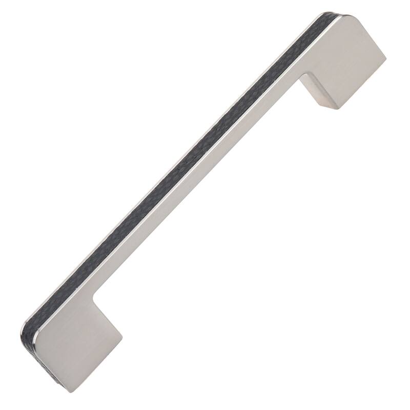 5 in. Center Embossed Leather Strip Pulls(Pack of 5)
