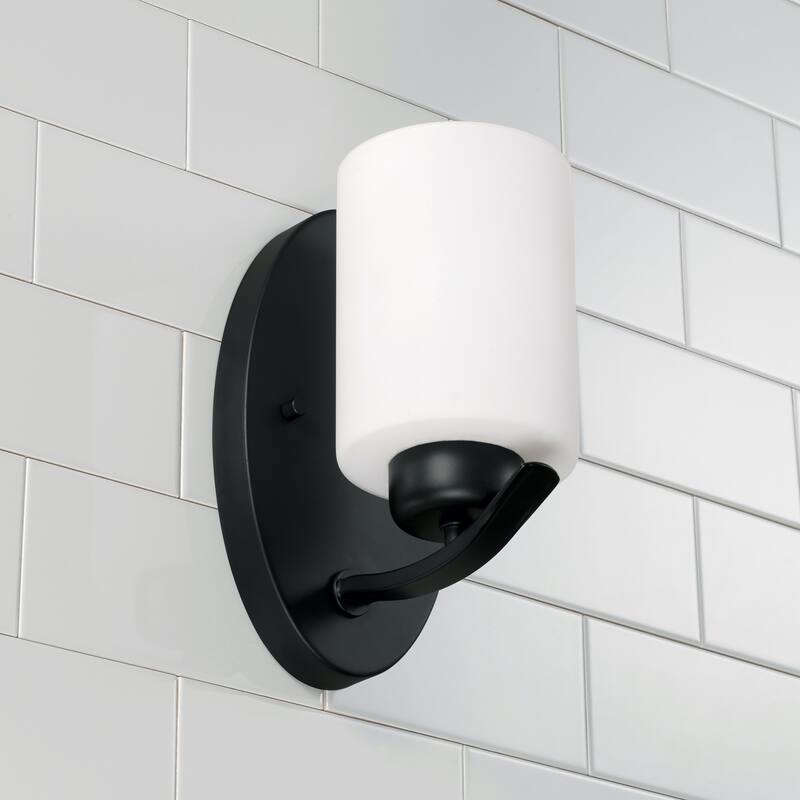 Dixon 1-light Wall Sconce w/ Soft White Glass