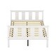 preview thumbnail 4 of 22, Full Size Classic Modern Design Wood Platform Bed Bed Frame with Footboard and Headboard
