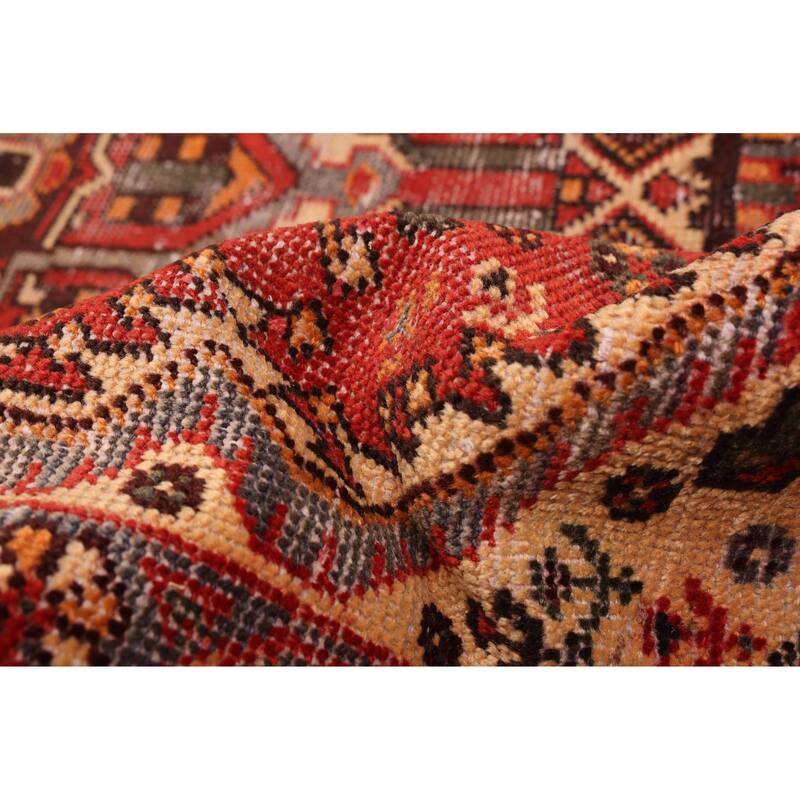 ECARPETGALLERY Hand-knotted Konya Anatolian Red Wool Rug - 4'11 x 9'8