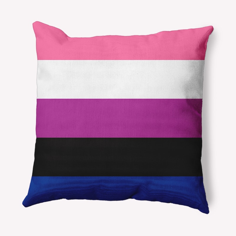 Pride Flag Outdoor Throw Pillow