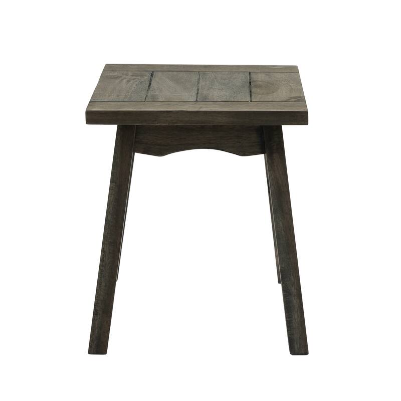 Rectangular Teak Wood Outdoor side Table for Patio