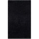 preview thumbnail 34 of 202, SAFAVIEH Laguna Shag Verdiana Solid Color 2-inch Thick Rug. 3' x 5' - Black