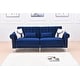 preview thumbnail 35 of 78, Legend Furniture Covertible Velvet Sofa Bed Sleeper