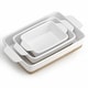 Ceramic Baking Dish, Casserole Dishes for Oven, Extra Deep Lasagna Pans ...