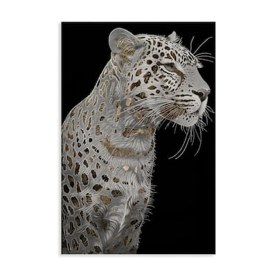 Stupell Elegant Glam Leopard Spots Canvas Wall Art Design By Sasha