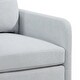preview thumbnail 29 of 28, 23.6 Inch Seat Wide Chenille Accent Chair - Metal Black Legs Hold 300lbs
