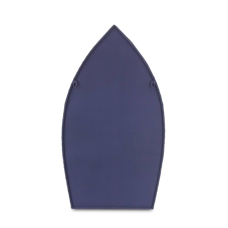 30.25" Blue Unique Caler Rowboat Large Wall Shelf