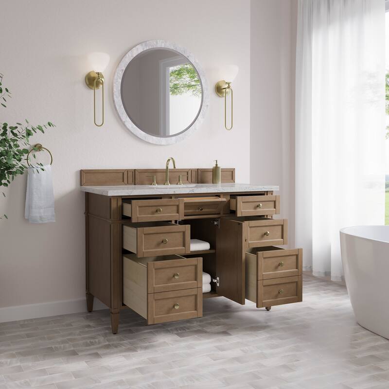 James Martin Vanities 655-V48-FEJP Brittany 48" Free Standing Single