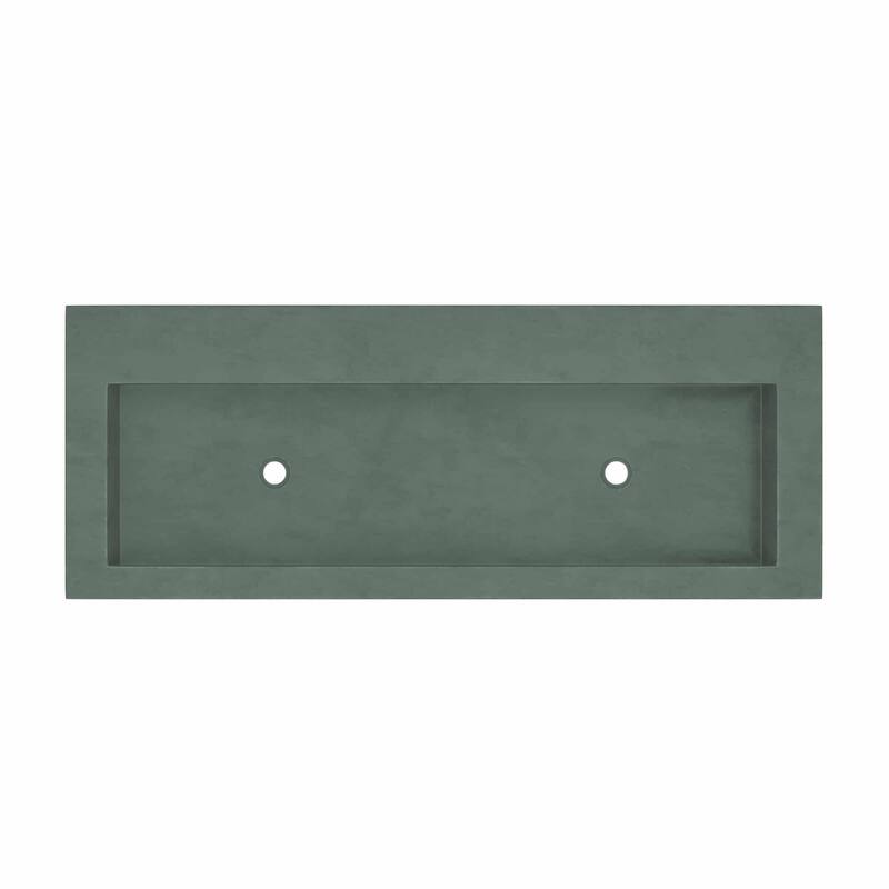 Native Trails Trough 48" Rectangular NativeStone Drop In Bathroom Sink