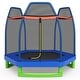 preview thumbnail 2 of 16, 7 Feet Kids Recreational Bounce Jumper Trampoline