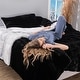 preview thumbnail 4 of 2, Chunky Panda Orca Bunny - Coma Inducer® Comforter Set - USA Heavyweight Filled - Frosted Black