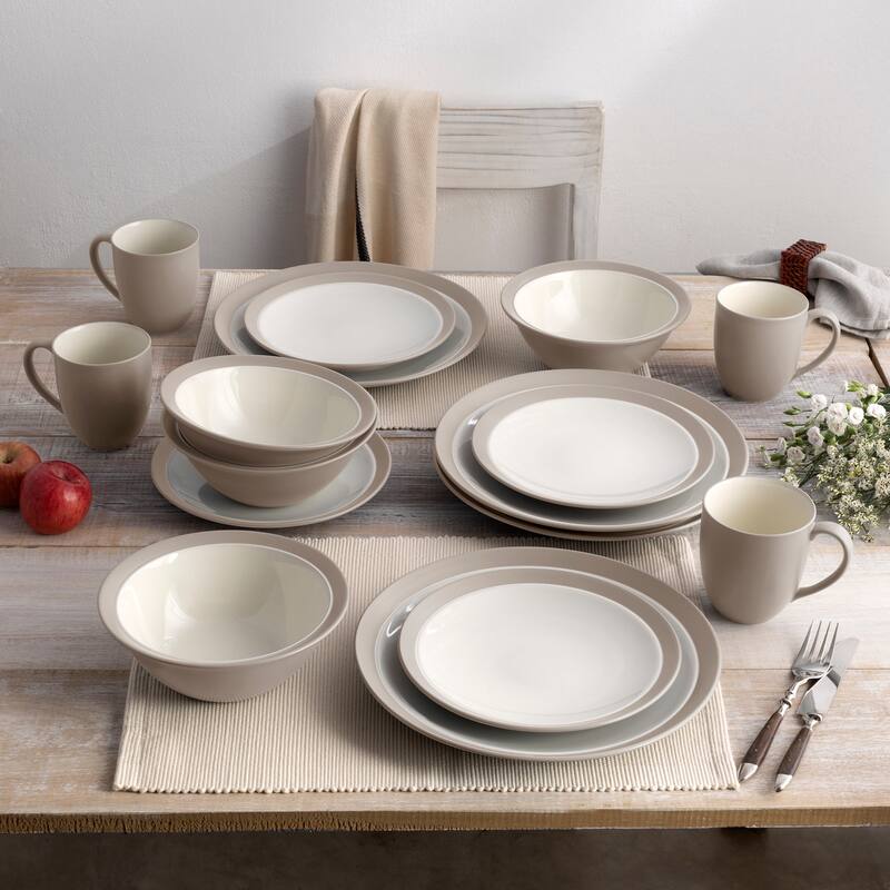 Noritake Colorwave 16-Piece Curve Dinnerware Set, Service For 4