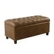 preview thumbnail 1 of 19, Copper Grove Caluire Button Tufted Storage Bench