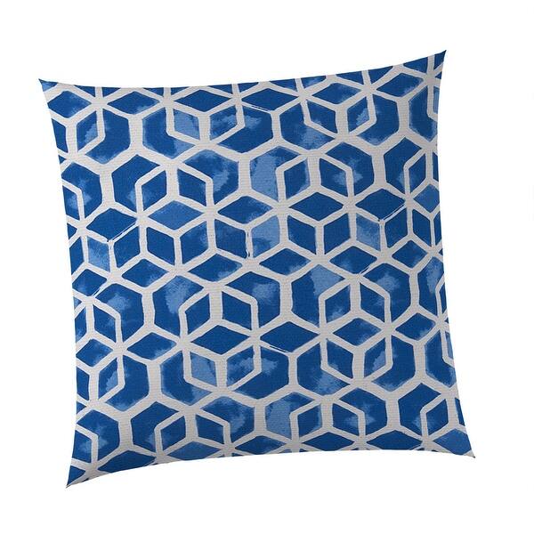 slide 1 of 15, Cubed Square Outdoor Throw Pillow 18.5 x 18.5"